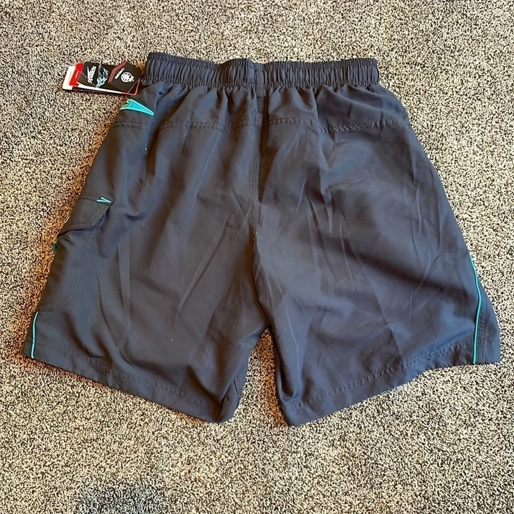 Speedo Men's Knee Length Marina Volley 20 Inch Swim Trunk Shorts Small NWT